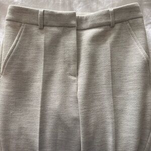 Hugo Boss Jersey knit Gray/ Cream Women's Pants